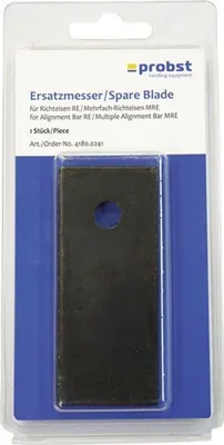 Immagine prodotto di PROBST Lama di ricambio per ferro livellatore RE 4000 818 713 Blister - 41800241