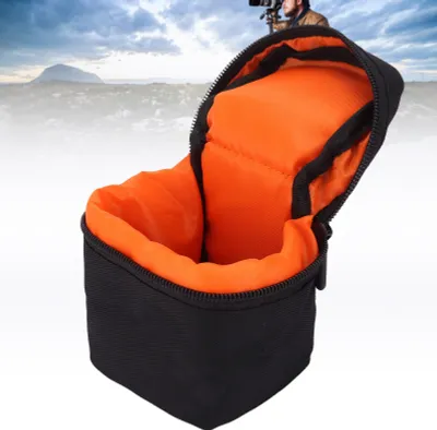 Immagine prodotto di Borsa per obiettivi antiurto a compressione ispessita per la fotografia con microcamere singole SLR