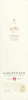 Image de Lagavulin 8 ans Islay Single Malt Scotch Whisky, 48% vol. 0,7 l
