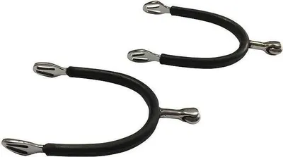 Zdjęcie produktu dla Marjoman Distribucion Rubberised Spurs English Black 20 mm Black 20 mm
