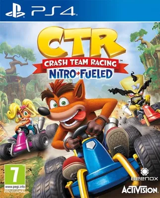Obrázek produktu pro Activision Crash Team Racing Nitro-Fueled, PS4, PlayStation 4, Režim multiplayer, E10+ (starší 10 let), Fyzické médium