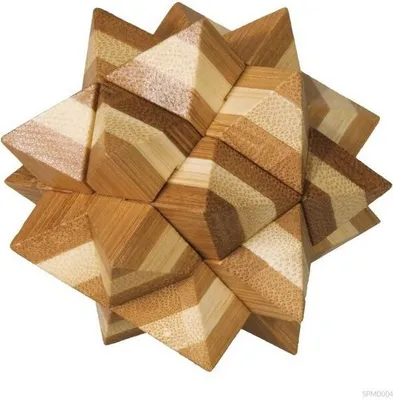 Produktbild von Logikspiel IQ 3D Puzzle Star, Fridolin