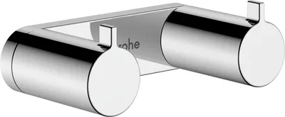 Produktbild von Hansgrohe 41785000 Doppelhaken AddStoris S chrom