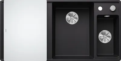 Produktbild von BLANCO AXIA III 6 S-F SILGRANIT schwarz