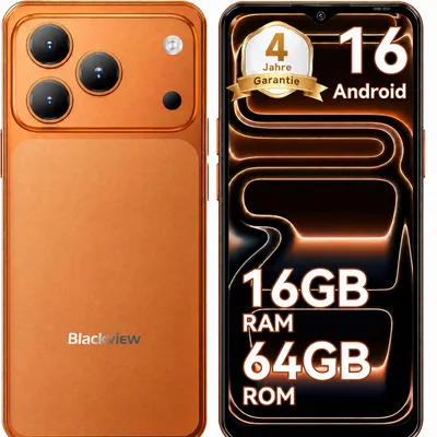 Immagine prodotto di Cellulare Blackview WAVE 7C 2026 senza contratto, 6,56", Android 16, 16 GB + 64 GB/2 TB TF, Face ID, 5000 mAh, 32 MP, doppia SIM, Wi-Fi 5, IP54