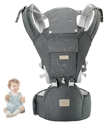 Productafbeelding van Ergonomische Draagzak voor Baby's van Geboorte tot 36 Maanden, Katoen
