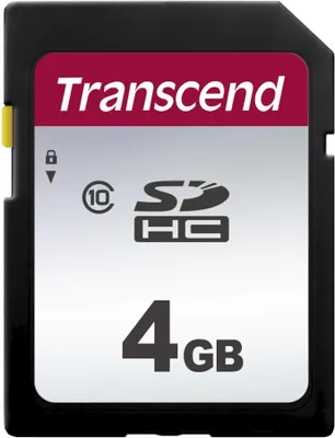 Image de Transcend 300S - Carte mémoire flash - 4 Go - Class 10