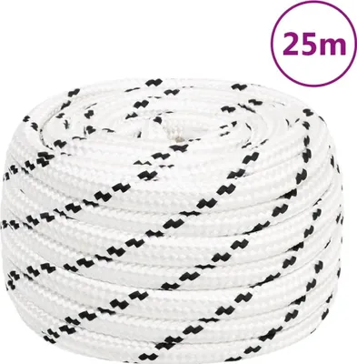 Productafbeelding van Werktouw 20 mm 25 m polyester wit