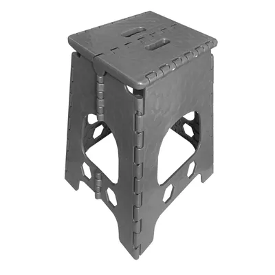 Immagine prodotto di Sgabello pieghevole in plastica, dimensioni 36 x 32 x 46 cm | Sgabello pieghevole per il bagno, portata 120 kg | Sgabello pieghevole per agevolare la salita | Sgabello pieghevole