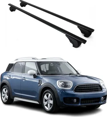 Produktbild von Dachträger Grundtäger für Mini Countryman F60 2017-2023 75kg Metall Schwarz 2x