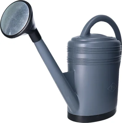 Produktbild von EDA Gieskanne - grau - Kunststoff - Metall Besenkopf - 15 Liter