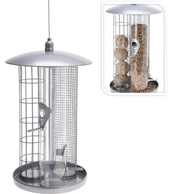 Obrázok produktu pre Domeček kŕmidlo pre vtáky 22x36 cm PROGARDEN CR1001300