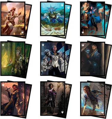 Produktbild von 100 Ultra Pro MtG Magic Sleeves - Murders at Karlov Manor (66x91mm)