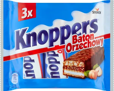 Produktbild von Knoppers Erdnuss-Riegel 120 G (3 X 40 G)