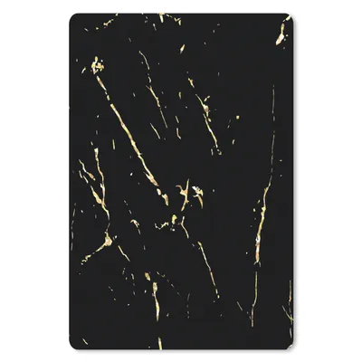 Produktbild von MuchoWow® Mauspad Mousepad Marmor - Schwarz - Gold - Luxus 40x60 cm - Mousepads - Maus Mat - Pad - Mausunterlage - Schreibtisch Accesoire
