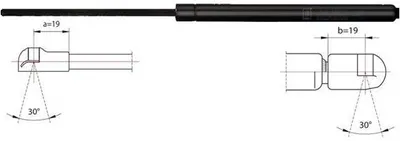 Produktbild von METZGER 2110105 Gasfeder Heckklappendämpfer für VW Lupo (6X1, 6E1)