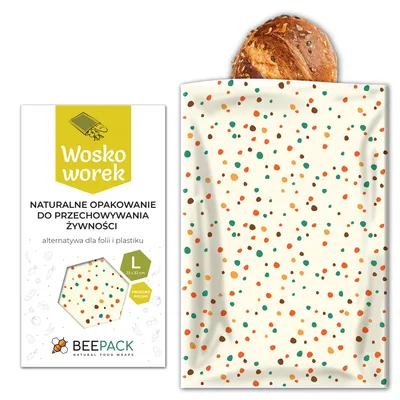 Produktbild von Wachsbecher „Erbsen“ L 23 x 32 cm, 1 Stück