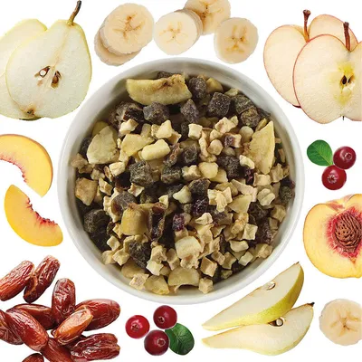 Produktbild von 500g - Obstmischung - ideal zur Aufwertung beim Barfen - Hundefutter
