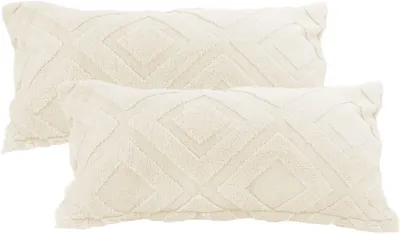 Obrázok produktu pre Poťah na vankúš z plyšovej tkaniny, 40 x 80 cm, s extra teplou textúrou, vhodný na zimu, farba: béžová, rozmer: 40 x 80 cm
