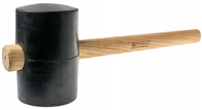 Produktbild von Pro BM336 Gummihammer mit Eschenholzstiel 1250g