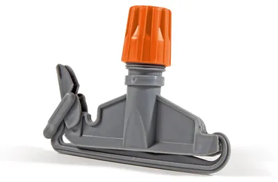 Image de La Piacentina Zange, fabriquée en plastique, idéale pour les mops, de couleur blanche