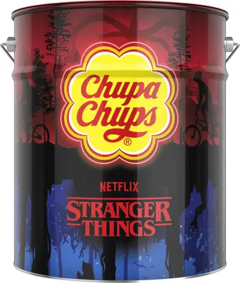 Produktbild von Chupa Chups Dose Stranger Things Edition 150 Stück Packung 1800g