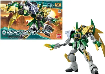 Produktbild von Bandai Model Kit - Gundam - Hg 1/144 Gundam Jiyan Altron - Model Kit - 13Cm