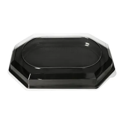 Produktbild von Papstar Deckel für Servierplatten 45 x 31,5 x 6,3cm transparent 10 Stück