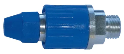 Produktbild von ELMAG Regulierbare Luftspardüse, Alu, blau, für Ausblaspistolen