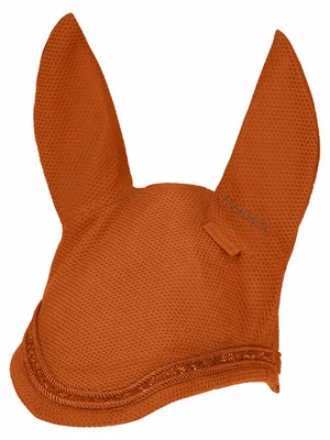 Produktbild von Eskadron Platinum Fliegenhaube, Fliegenkappe " MESH CRYSTAL " Größe - Warmblut Farbe - amber