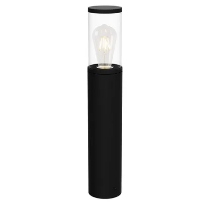 Image de Rabalux 7503 Lampadaire d'extérieur Wellington, E27, aluminium, noir, moderne, 80cm