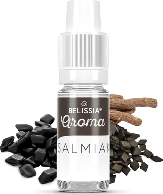 Produktbild von Belissia Lebensmittelaroma Salmiak - 10ml Hochdosiertes Aroma - Kalorienfrei, Vegan - Für Speisen, Getränke, Shake, Quark, Nebelmaschine, Diffuser uvm