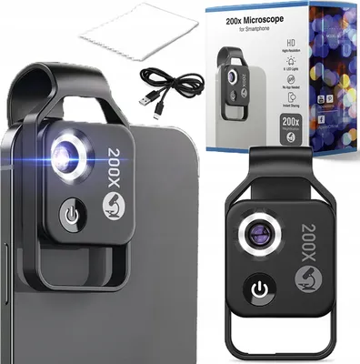 Zdjęcie produktu dla Mikroskop Cyfrowy Do Telefonu Apl-Ms002