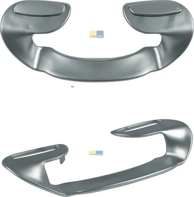 Produktbild von TOP Universal Türgriff Kühlschrankgriff 185x80x50mm gebogen silber Kühlschrank