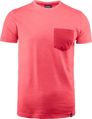 Produktbild von Harvest Portwillow Rundhals T-Shirt aus Baumwolle mit Brusttasche, vorgeschrumpft
