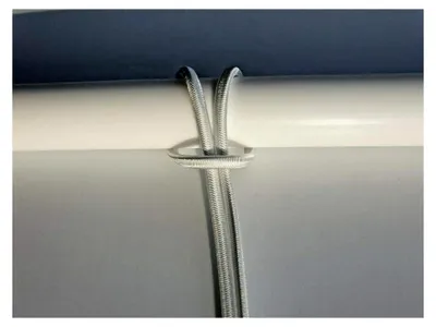 Produktbild von Elastisches Expanderseil Planenseil 4 mm 100 m in Weiß