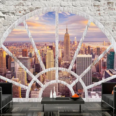 Produktbild von Basera Selbstklebende Fototapete Motiv New York d-A-0043-a-c, mit UV-Schutz, 98x70 cm