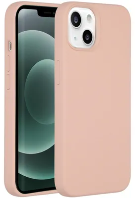 Immagine prodotto di Accezz Custodia in silicone liquido per iPhone 13 Mini - Rosa