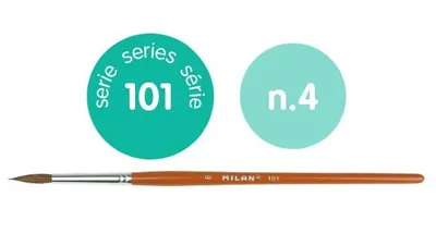 Obrázek produktu pro Štětec kulatý Milan 101/4