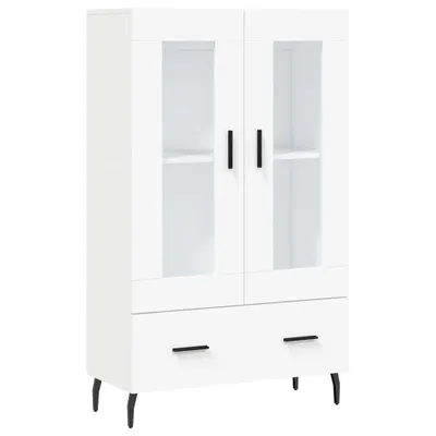 Produktbild von Highboard Weiß 69,5x31x115 cm Holzwerkstoff
