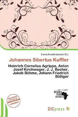 Produktbild von Johannes Sibertus Kuffler