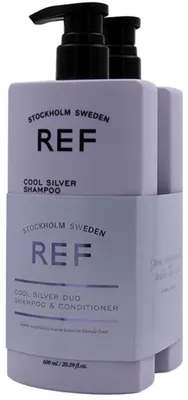 Produktbild von REF – Duo-Set, kühle Silberfarbe – 600 ml