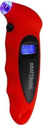 Obrázek produktu pro Digitální LCD měřič tlaku v pneumatikách | Kraft&Dele