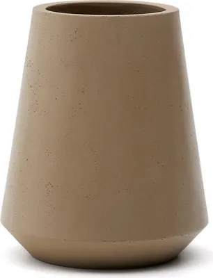 Produktbild von Blumentopf Calun 50 x 50 x 60 cm Zement Glasfaser Beige