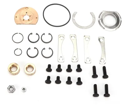 Image de Jeu de 30 pièces pour la réparation de turbocompresseurs, en acier inoxydable, kit de reconstruction de remplacement pour les turbocompresseurs Cummins Holset HX80, 82, 85 et HC5A