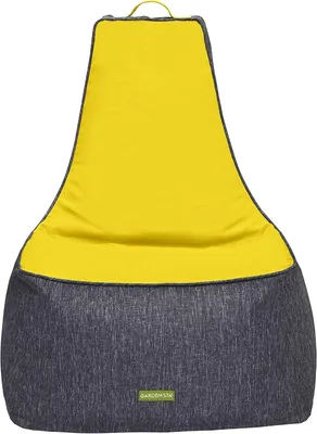 Produktbild von Klassischer Sitzsack Gardenista Outdoor Gartensitzsack für Erwachsene | Wasserabweisender Sitzsack mit hoher Rückenlehne | Bequem und leicht | Gefüllt