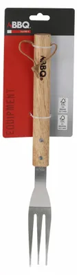 Zdjęcie produktu dla Widelec do grilla 38 cm – długi widelec do grilla ze stali nierdzewnej – BBQ