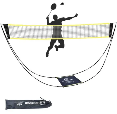 Image de Elzusha - Filet de badminton portable pour jardin et plage