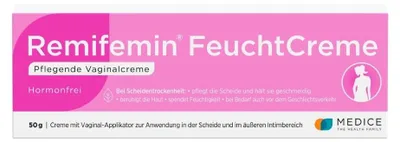 Produktbild von remifemin Feuchtcreme bei Scheidentrockenheit, 50 g Creme
