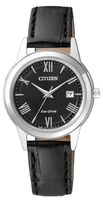 Produktbild von Citizen | Damen Solaruhr analog mit Lederarmband FE1081-08E